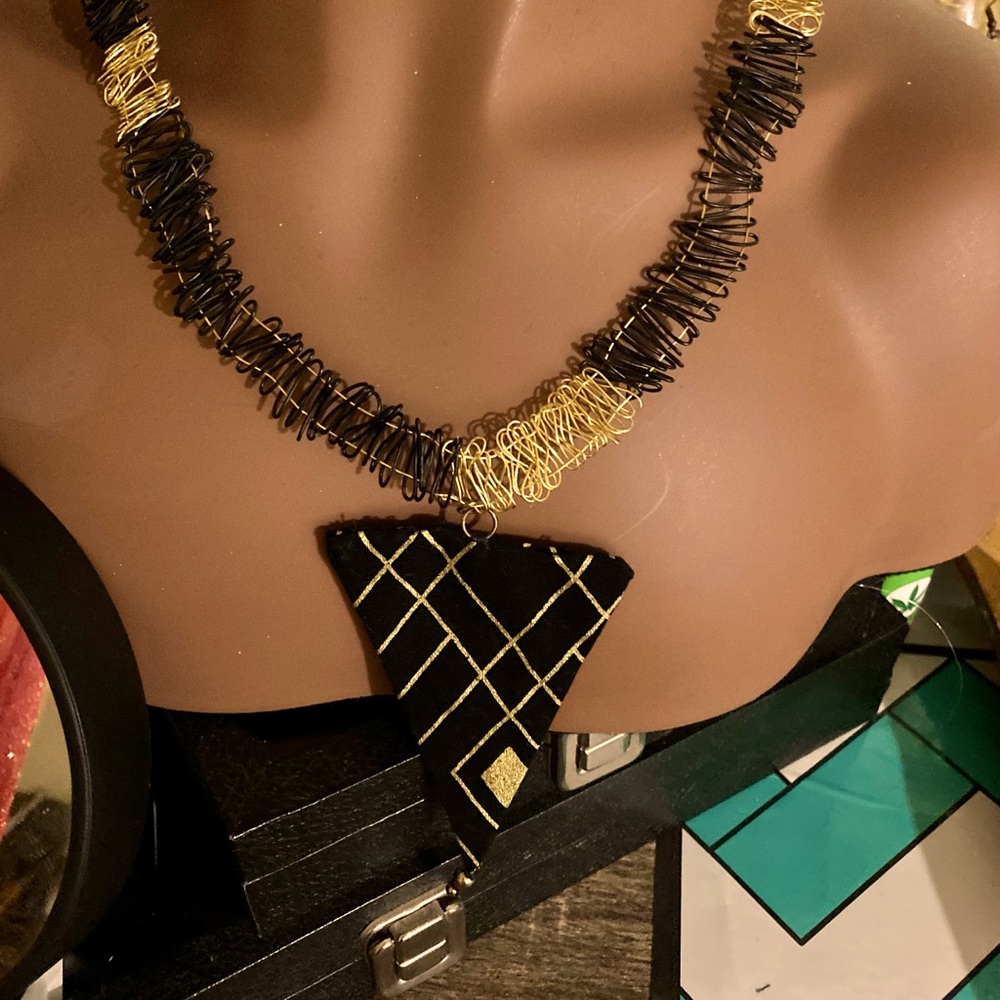 Triangle necklace